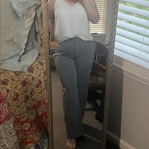 Gary Loft dress trouser pants wide leg/straight leg 14 petite